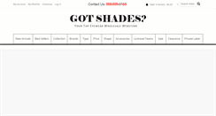 Desktop Screenshot of gotshades.com